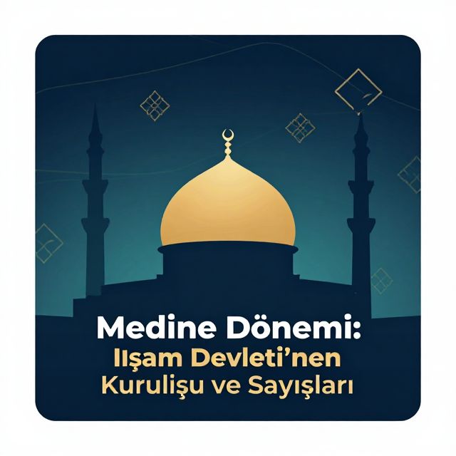Medine Dönemi: İslam Devleti'nin Kuruluşu ve Savaşları