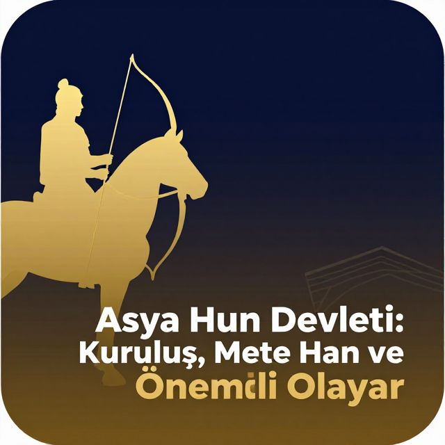 Asya Hun Devleti: Kuruluş, Mete Han ve Önemli Olaylar