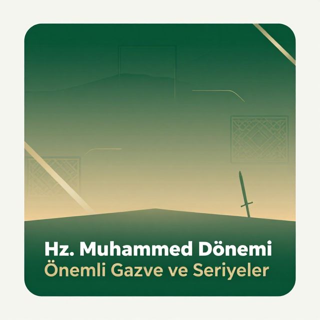 Hz. Muhammed Dönemi Önemli Gazve ve Seriyyeler