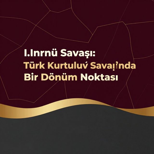 I. İnönü Savaşı: Türk Kurtuluş Savaşı'nda Bir Dönüm Noktası