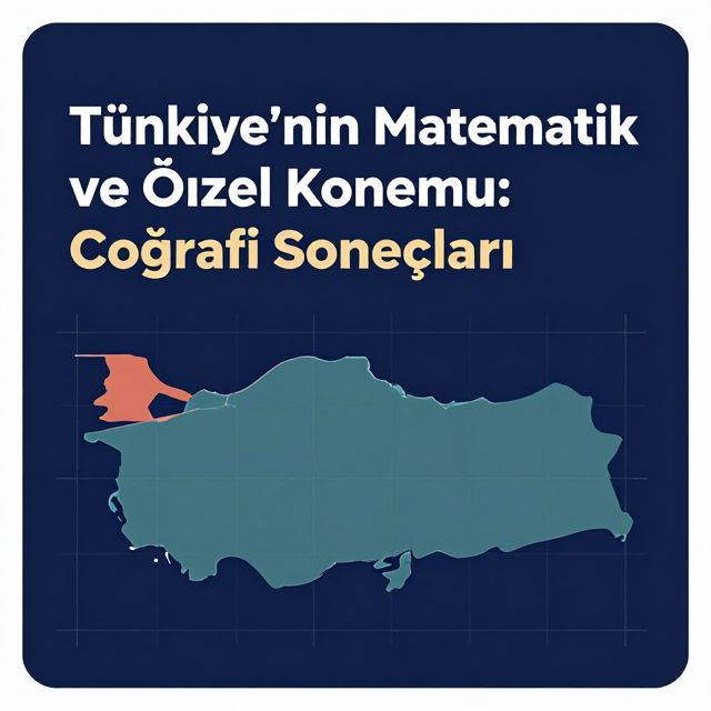 Türkiye'nin Matematik ve Özel Konumu: Coğrafi Sonuçları
