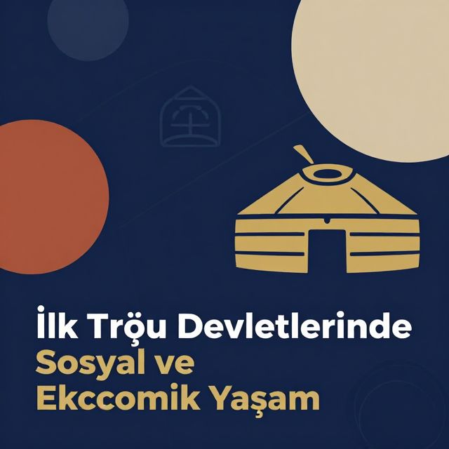 İlk Türk Devletlerinde Sosyal ve Ekonomik Yaşam