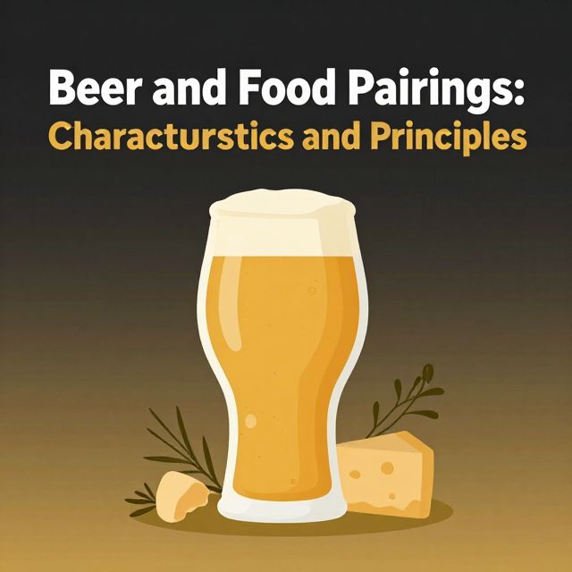 Beer and Food Pairings: Characteristics and Principles