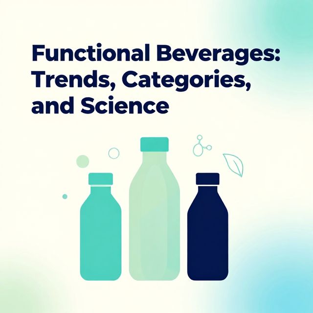Functional Beverages: Trends, Categories, and Science