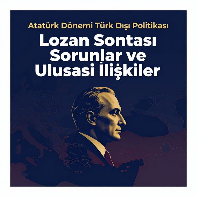 Atatürk Dönemi Türk Dış Politikası ve Lozan Sonrası Sorunlar