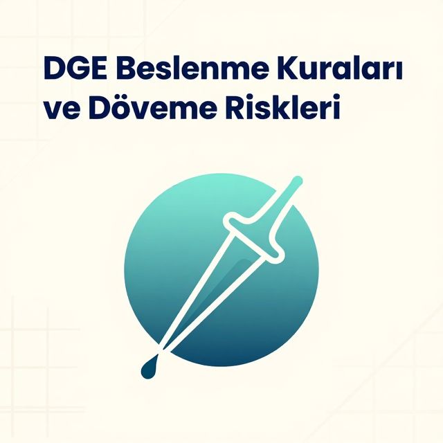 DGE Beslenme Kuralları ve Dövme Riskleri