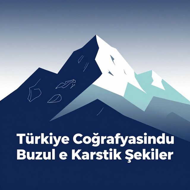 Türkiye Coğrafyasında Buzul ve Karstik Şekiller
