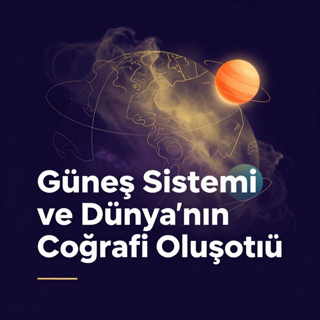 Güneş Sistemi ve Dünya'nın Coğrafi Oluşumu