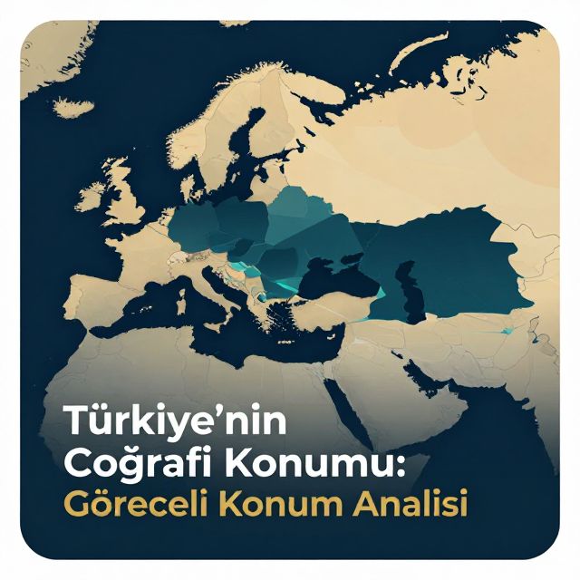 Türkiye'nin Coğrafi Konumu: Göreceli Konum Analizi