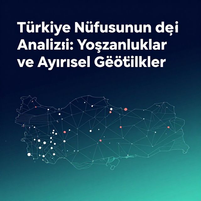 Türkiye Nüfusunun Detaylı Analizi: Yoğunluklar ve Yapısal Özellikler