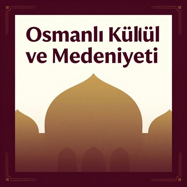 Osmanlı Kültür ve Medeniyeti: Temel Yapılar
