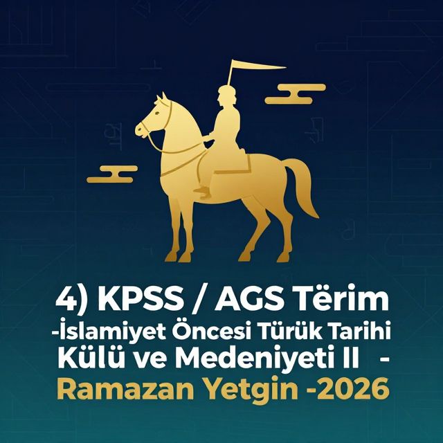 İslamiyet Öncesi Türk Kültür ve Medeniyeti II