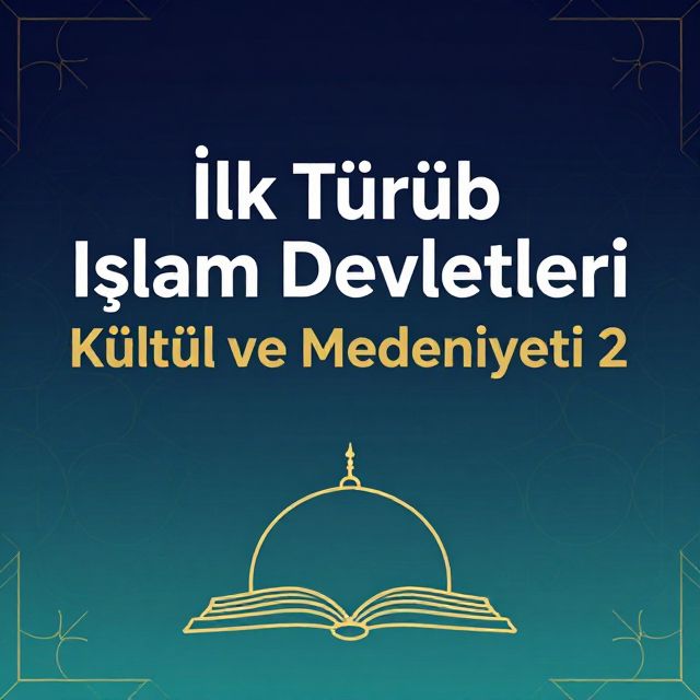 İlk Türk İslam Devletleri Kültür ve Medeniyeti 2