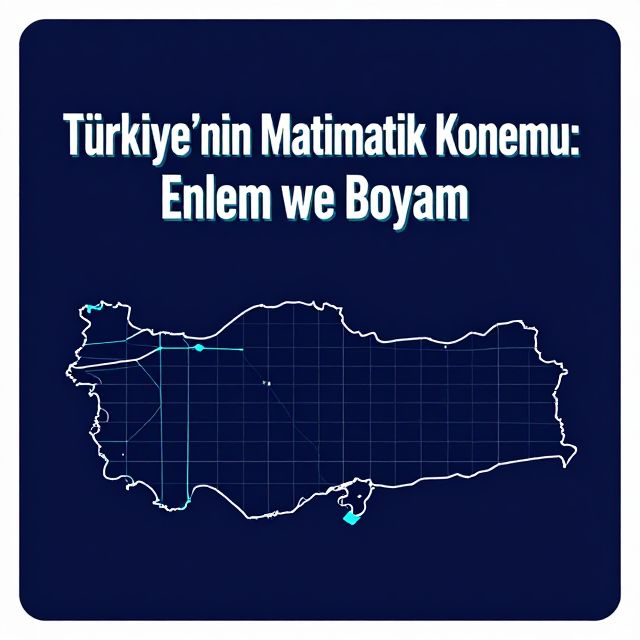 Türkiye'nin Matematik Konumu: Enlem ve Boylam