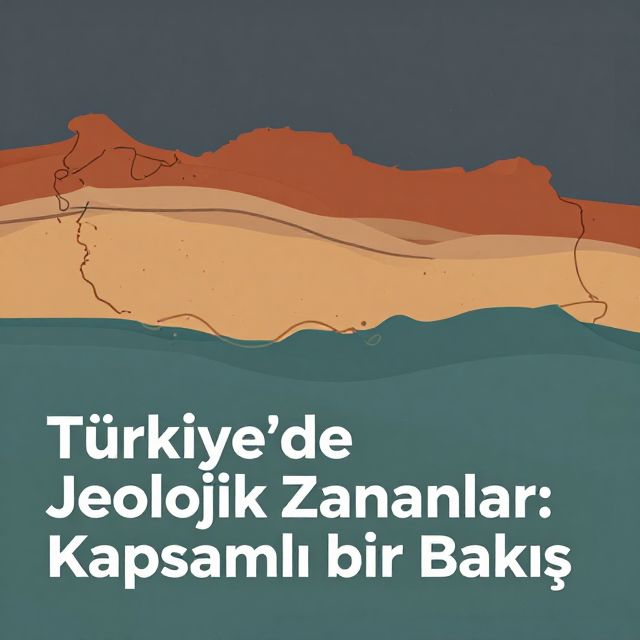 Türkiye'de Jeolojik Zamanlar: Kapsamlı Bir Bakış