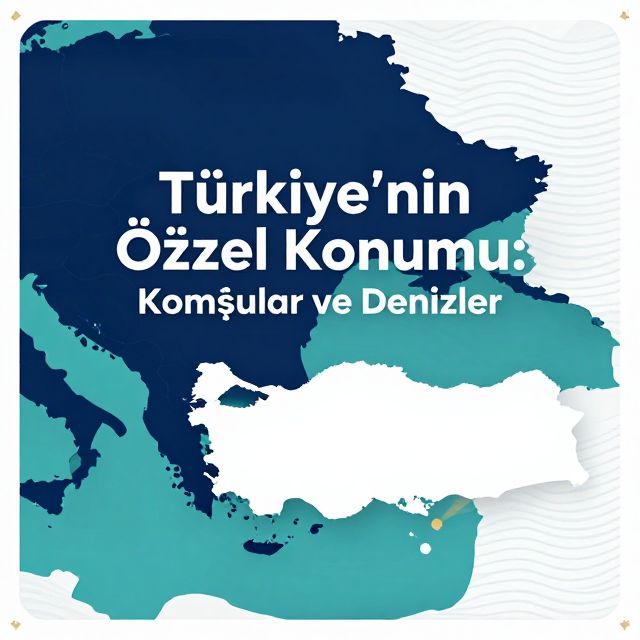 Türkiye'nin Özel Konumu: Komşular ve Denizler