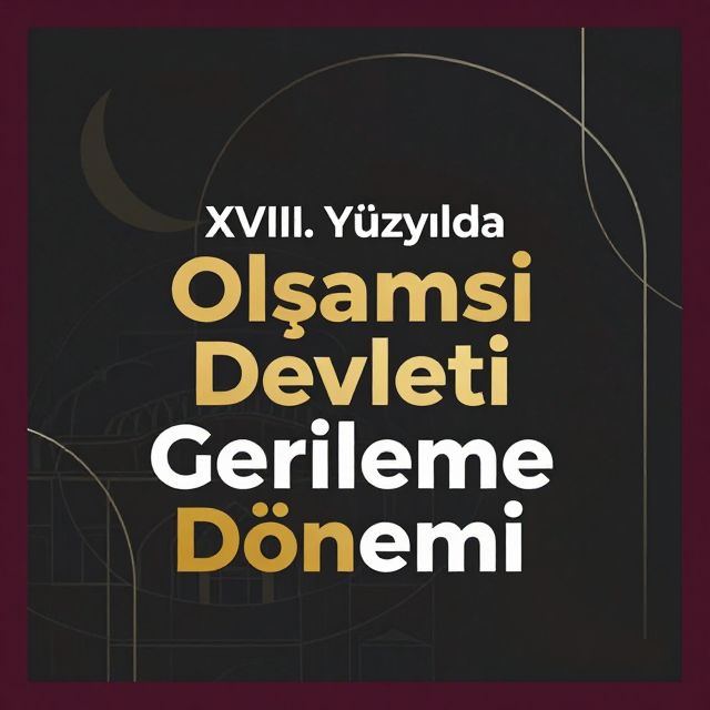 XVIII. Yüzyılda Osmanlı Devleti Gerileme Dönemi