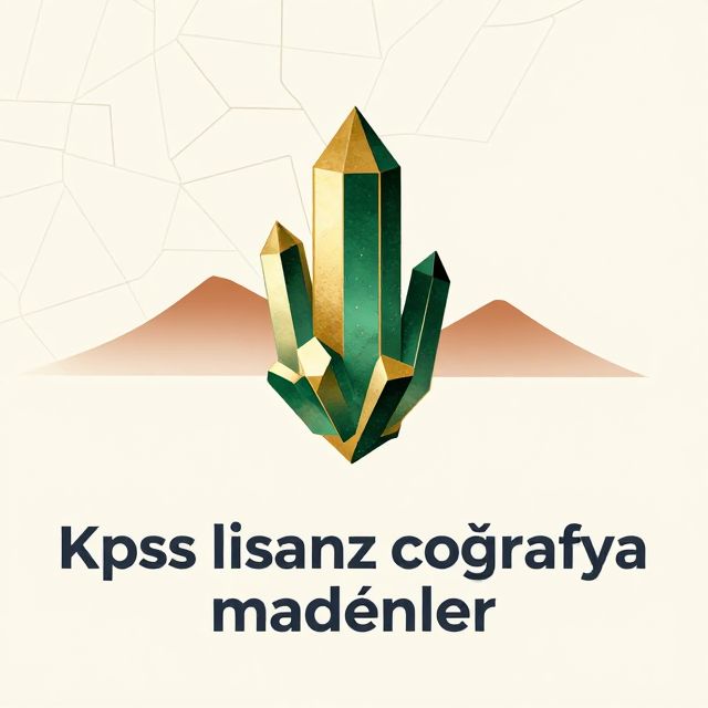 KPSS Coğrafya: Türkiye'nin Madenleri ve Önemi