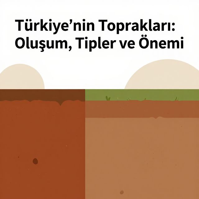 Türkiye'nin Toprakları: Oluşum, Tipler ve Önemi