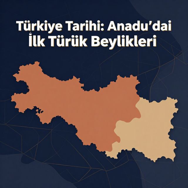 Türkiye Tarihi: Anadolu'daki İlk Türk Beylikleri