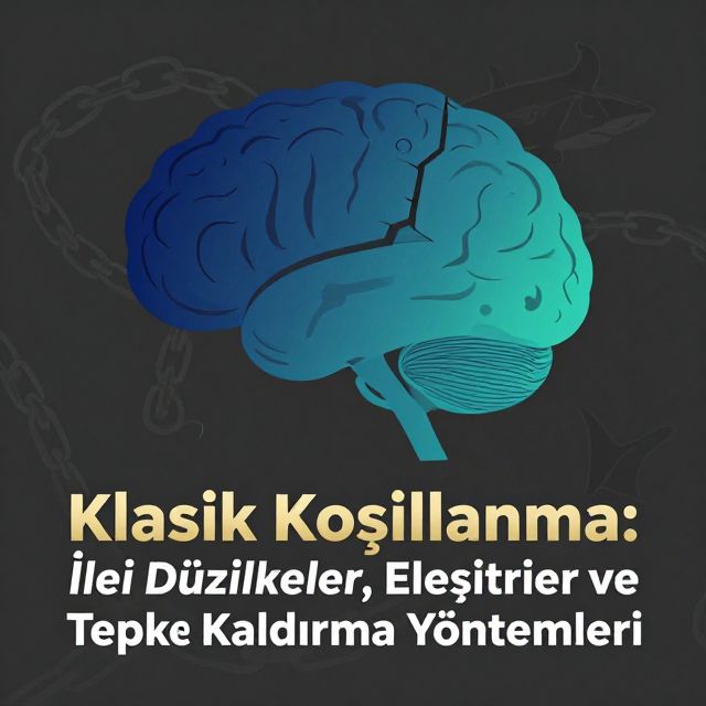 Klasik Koşullanma: İlkeler, Eleştiriler ve Yöntemler