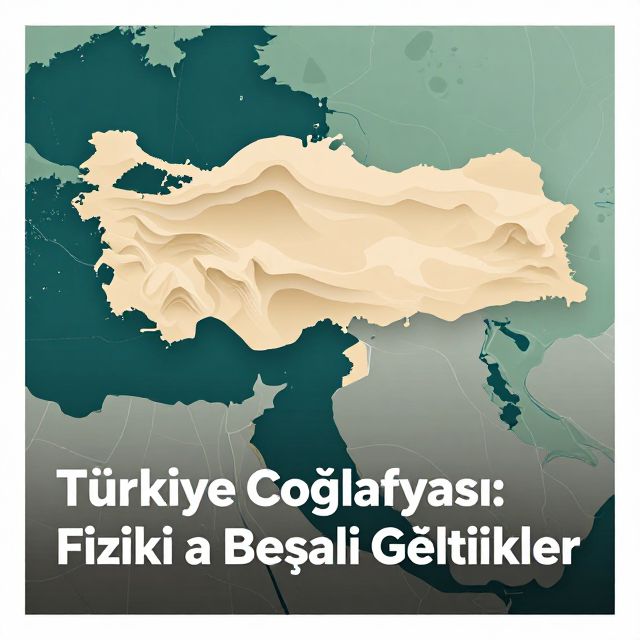 Türkiye Coğrafyası: Fiziki ve Beşeri Özellikler