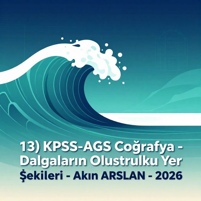 Dalgaların Oluşturduğu Yer Şekilleri: KPSS Coğrafya