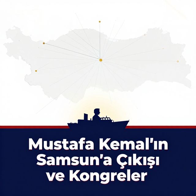 Mustafa Kemal'in Samsun'a Çıkışı ve Kongreler