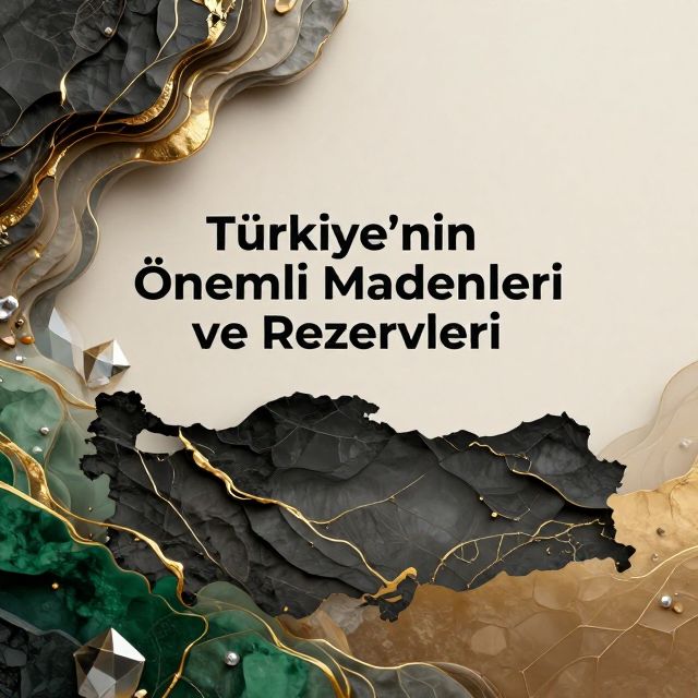 Türkiye'nin Önemli Madenleri ve Rezervleri