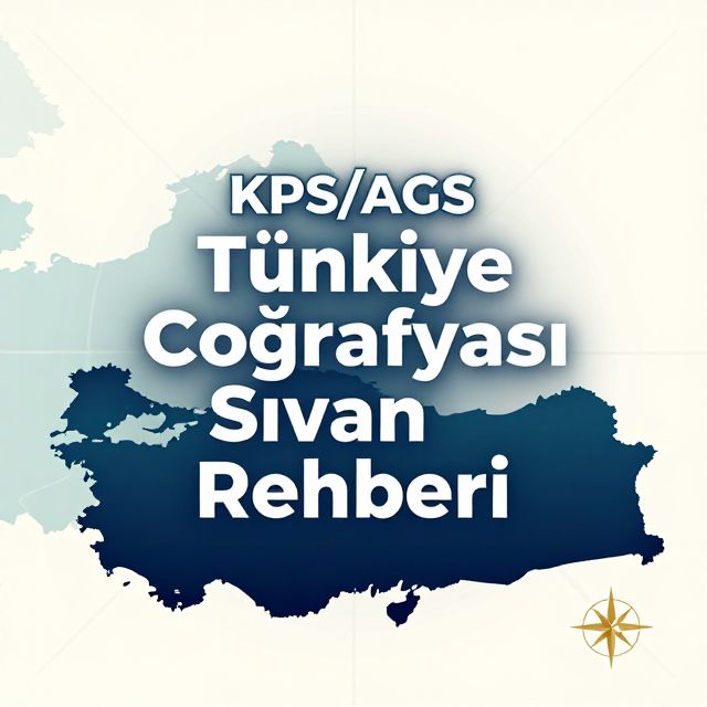 KPS/AGS Türkiye Coğrafyası Sınav Rehberi
