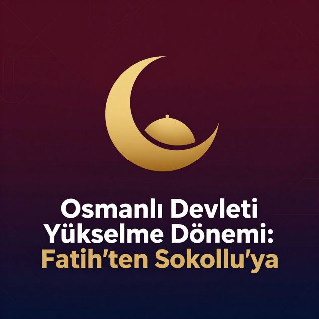 Osmanlı Devleti Yükselme Dönemi: Fatih'ten Sokullu'ya