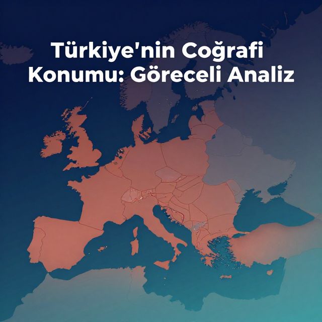 Türkiye'nin Coğrafi Konumu: Göreceli Analiz