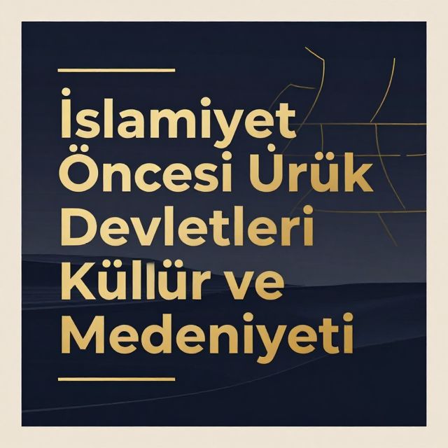 İslamiyet Öncesi Türk Devletleri Kültür ve Medeniyeti
