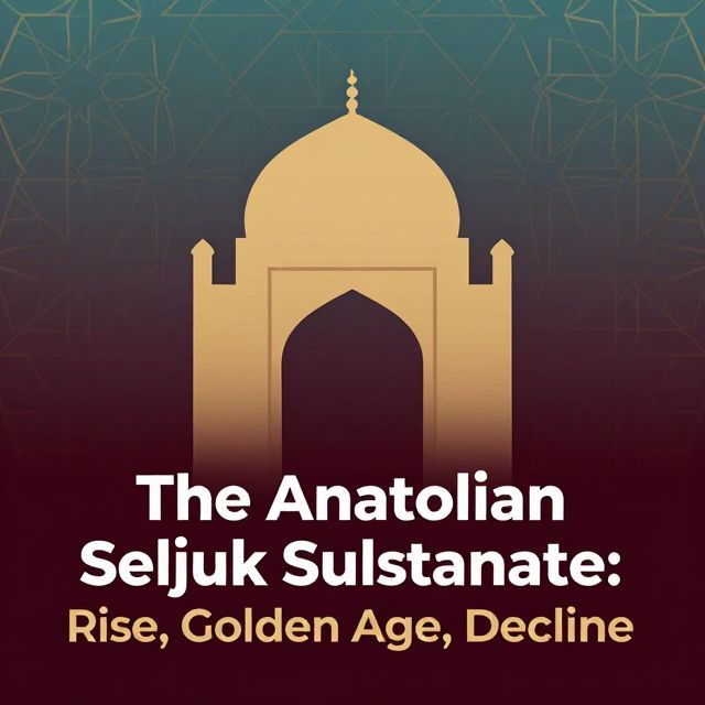 The Anatolian Seljuk Sultanate: Rise, Golden Age, Decline