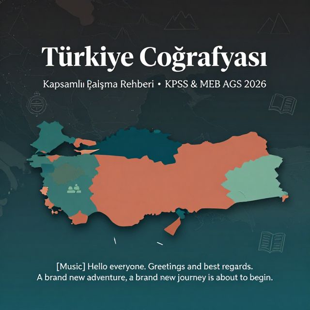 Türkiye Coğrafyası: Kapsamlı Ders İçeriği ve Sınav Stratejileri