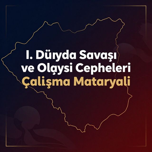I. Dünya Savaşı ve Osmanlı Cepheleri