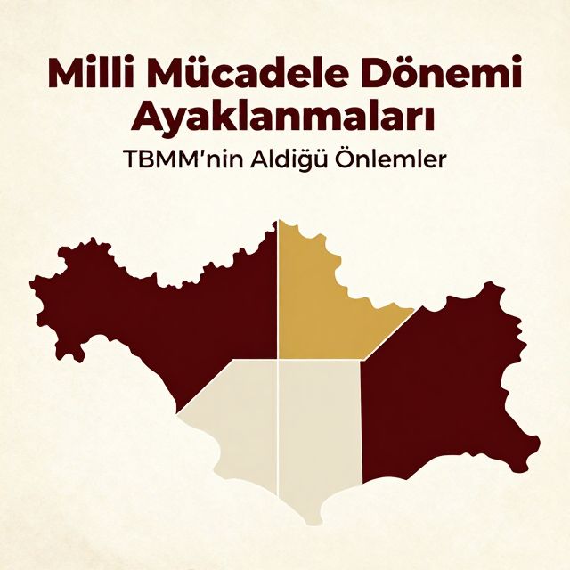 TBMM'ye Karşı Ayaklanmalar ve Alınan Önlemler