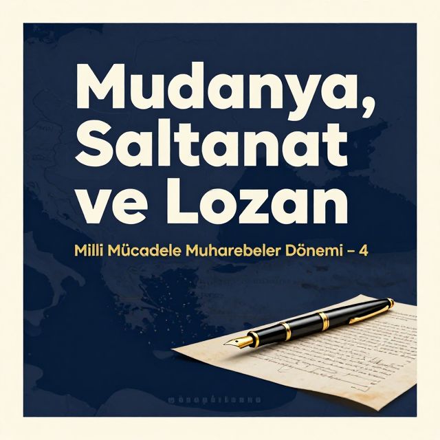 Milli Mücadele'nin Diplomatik Zaferleri: Mudanya, Saltanatın Kaldırılması ve Lozan