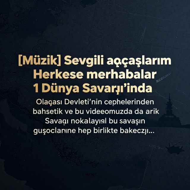 1. Dünya Savaşı Sonuçları ve Mondros Ateşkesi