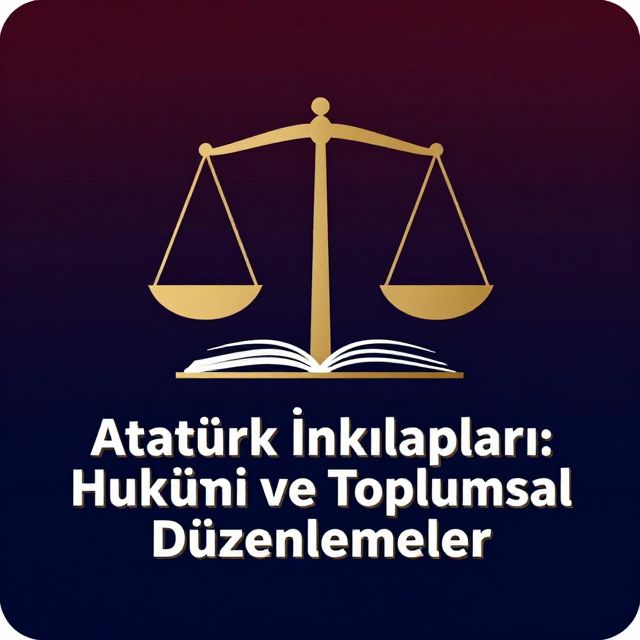 Atatürk İnkılapları: Hukuki ve Toplumsal Düzenlemeler