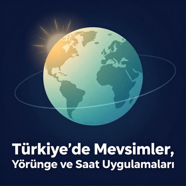 Türkiye'de Mevsimler, Yörünge ve Saat Uygulamaları