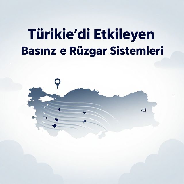 Türkiye'yi Etkileyen Basınç ve Rüzgar Sistemleri