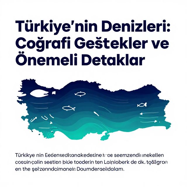 Türkiye Denizlerinin Coğrafi Özellikleri