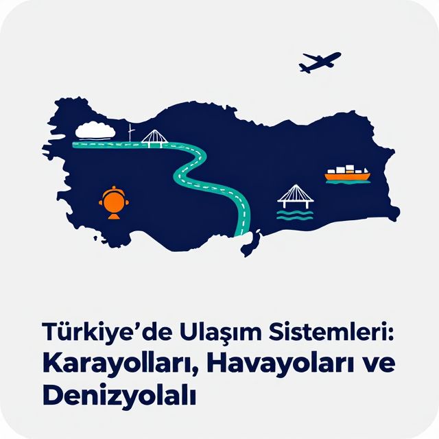 Türkiye'de Ulaşım Sistemleri: Karayolu, Havayolu, Denizyolu