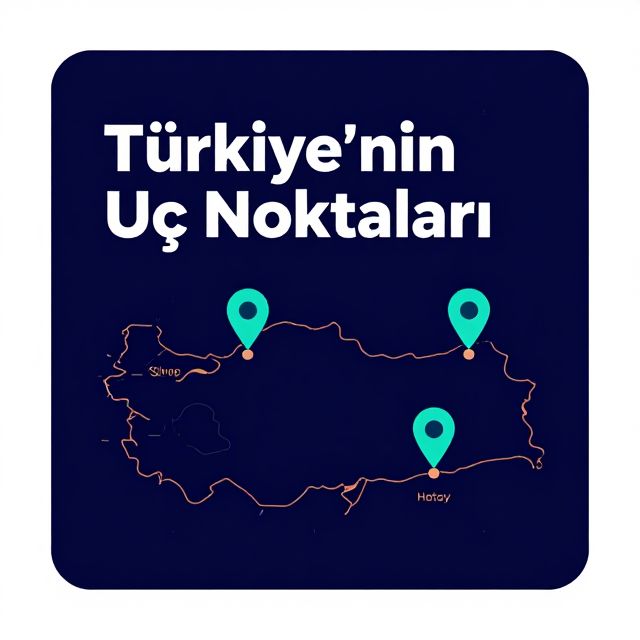 Türkiye'nin Coğrafi Uç Noktaları ve Bölge Sınıflandırmaları