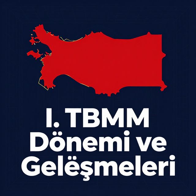 I. TBMM Dönemi ve Gelişmeleri