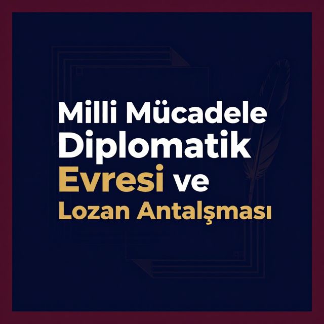 Milli Mücadele Diplomatik Evresi ve Lozan Antlaşması