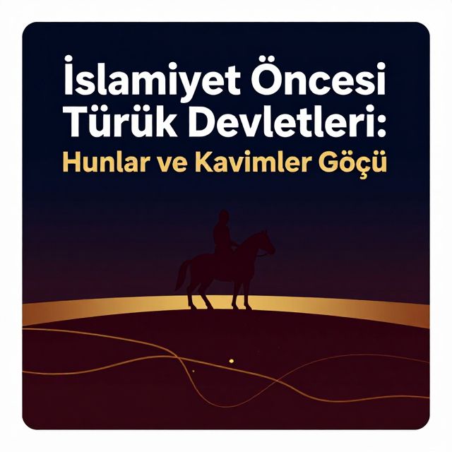 İslamiyet Öncesi Türk Devletleri: Hunlar ve Kavimler Göçü