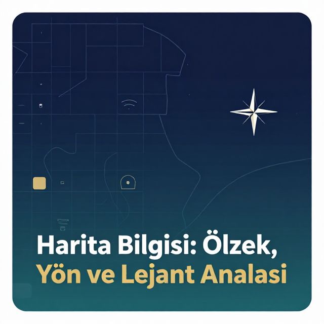 Harita Bilgisi: Ölçek, Yön ve Lejant Analizi