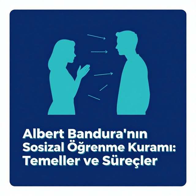 Albert Bandura'nın Sosyal Öğrenme Kuramı: Temeller ve Süreçler